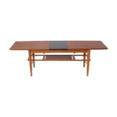 Table basse danoise extensible - 1960