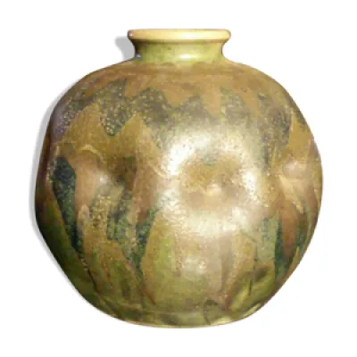 vase boule en céramique - 1900