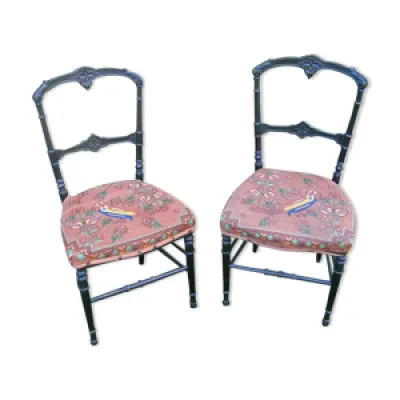 Paire de chaises Napoléon - iii