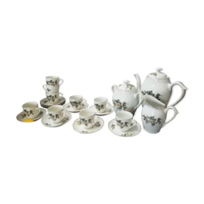 Service à thé ou café - porcelaine motifs