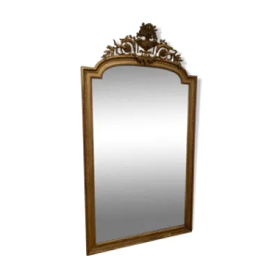 Miroir de style Louis - stuc bois