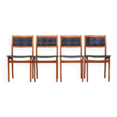 Ensemble de quatre chaises - design