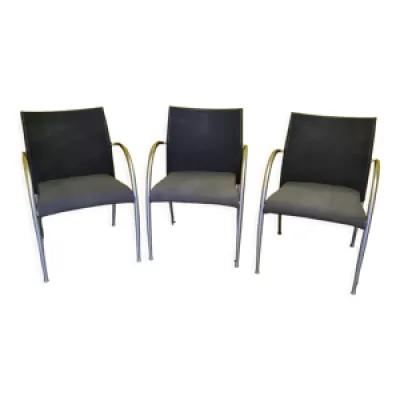 3 fauteuils ou chaises - 1990 bureau