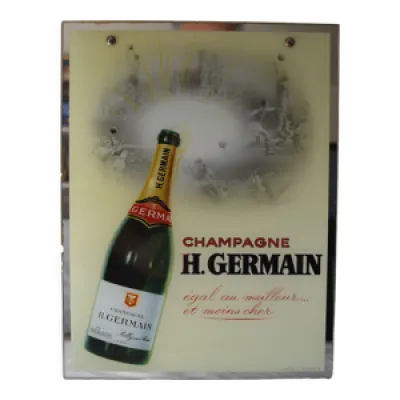 Publicitaire champagne - 1958