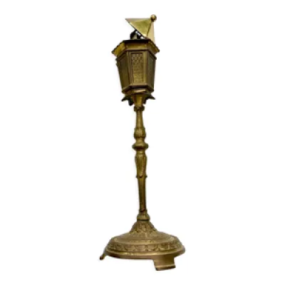 Briquet de table lampadaire - antique