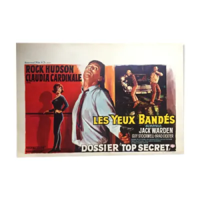 Affiche cinéma Les Yeux - rock