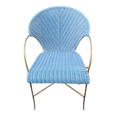 fauteuil en rotin, couleur - structure
