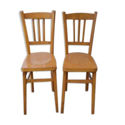 Paire chaises bistrot