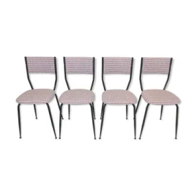 ensemble de 4 chaises - 1960 salle