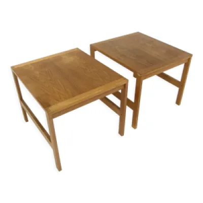 Set 2 tables chevets, - 1960
