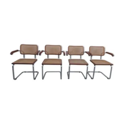 Série de 4 fauteuils - b64 marcel