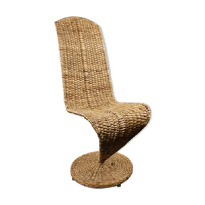 Armchair S-Chair banana leaf by
