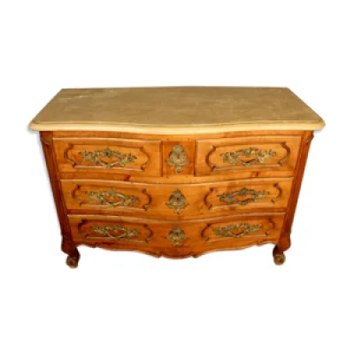 Commode galbée dessus - style louis