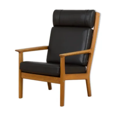 fauteuil Hans Wegner - cuir