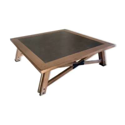 Table basse métal et - meubles