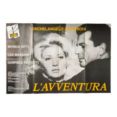 Affiche cinéma L'Avventura - 80x120cm