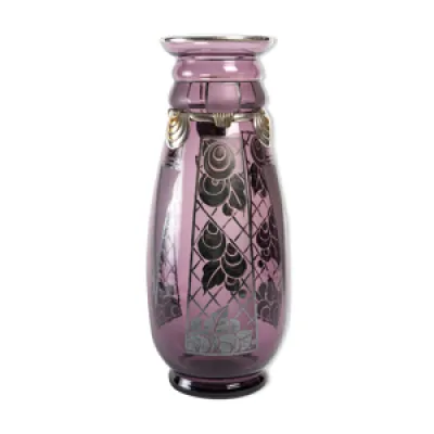 Vase d'argyl verre couleur - art