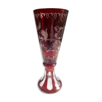 vase en cristal Lausitzer - verre