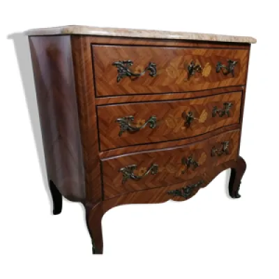 Commode années 50 marqueterie