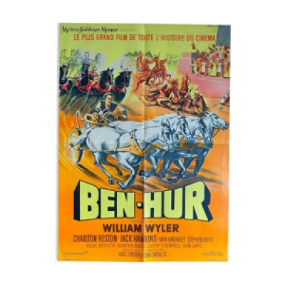 Affiche cinéma Ben-Hur Charlton
