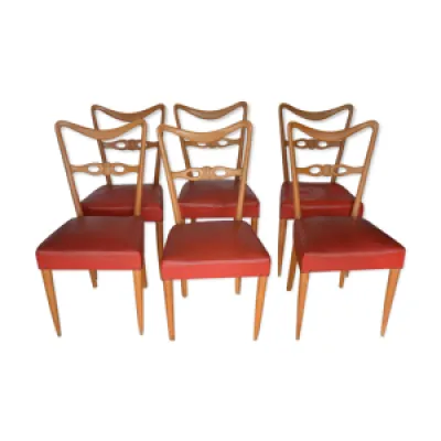 Série de six chaises - vintages
