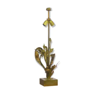 Pied de lampe en bronze - 1970