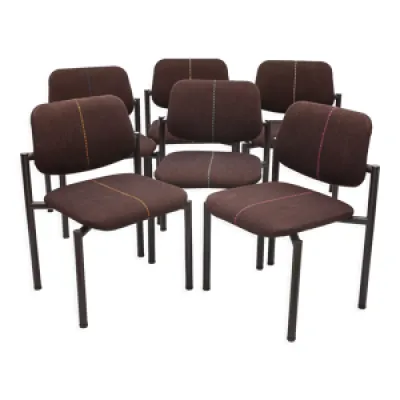set de 6 chaises ou fauteuils - 1970