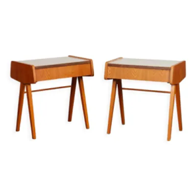 Paire tables nuit - 1970 formica