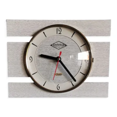 Horloge formica vintage - pendule murale