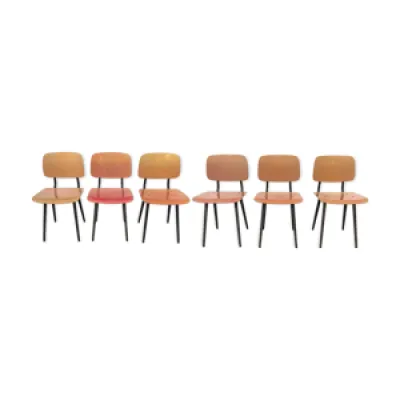 Six vintage chairs Friso - kramer ahrend