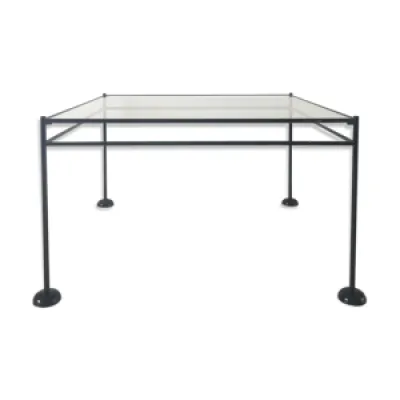Table low minimalist - glass and