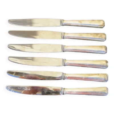 Série de six couteaux - table