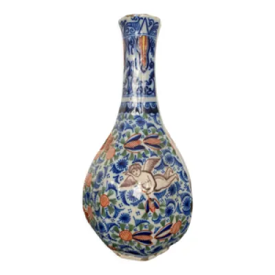 Vase polychrome XVIIIeme
