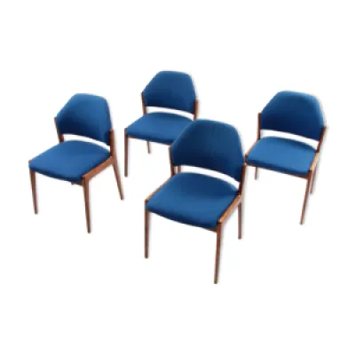 ensemble vintage de 4 - chaises