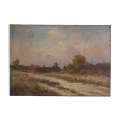 Alexandre Dronsart (1890-1953) - paysage