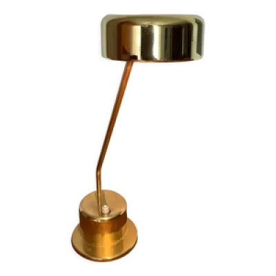Lampe de bureau vintage - socle laiton