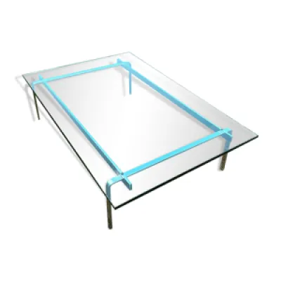 Table basse  en verre - fabricius