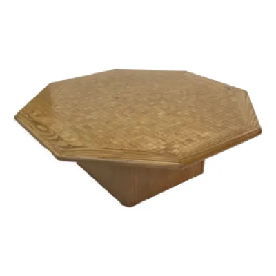 Table basse vintage minimaliste - bois