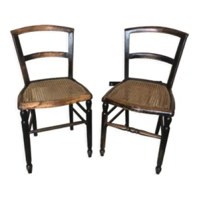 Paire de chaises bistrot - georges
