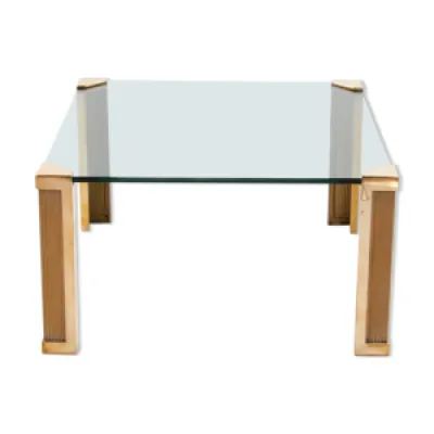 table basse en verre - 1970 design