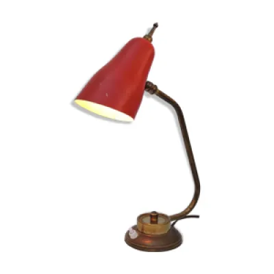 Lampe de bureau cocotte - design laiton