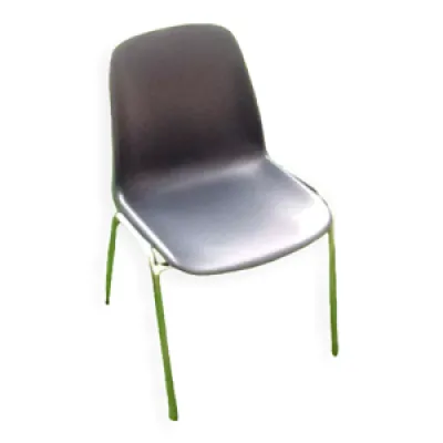 Chaise empilable coque - grise