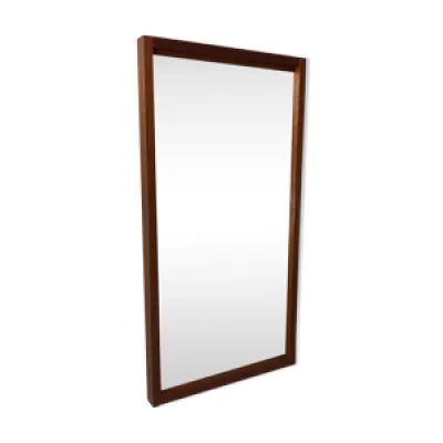 Miroir rectangulaire - scandinave teck