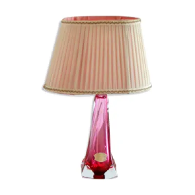Lampe de table en cristal - 1960s