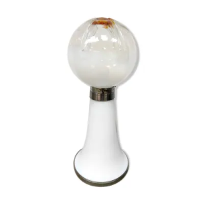 lampe de table en verre