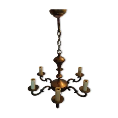 Ancien lustre à chandelier