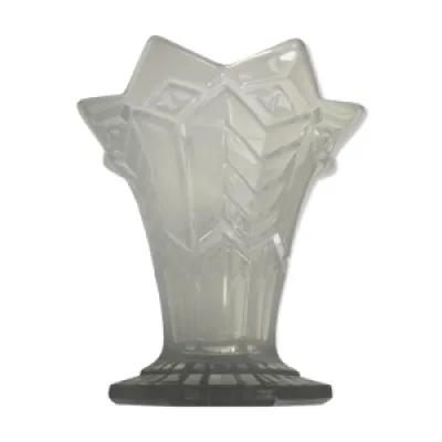 Vase ancien art deco - forme verre