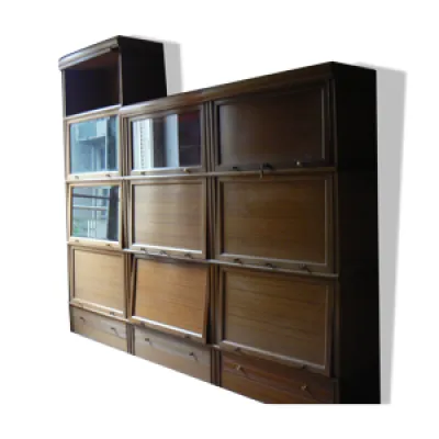 Bibliothèque modulable - teck meuble rangement
