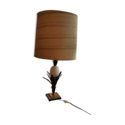 lampe oeuf d'autruche - 1970