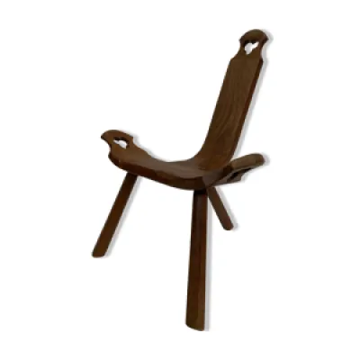 Chaise espagnole vintage - design minimaliste